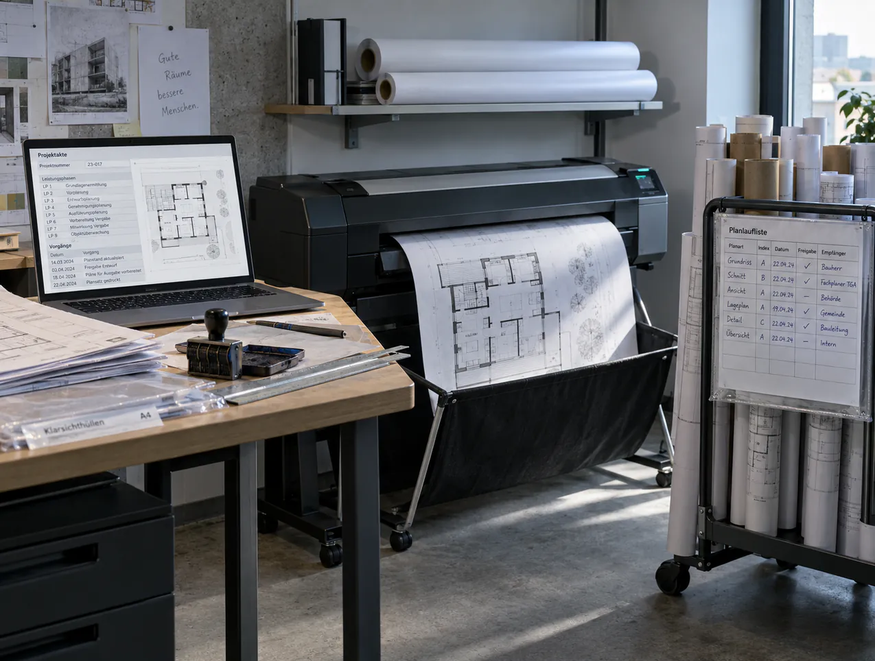 Büro, Projektleitung und Fachplaner arbeiten in derselben Anwendung