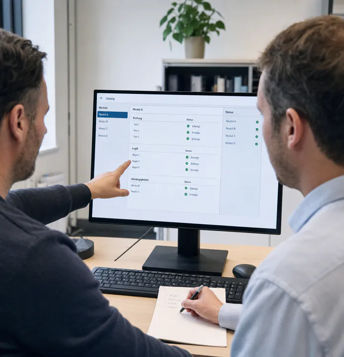 Wartbare und erweiterbare Softwarelösung
