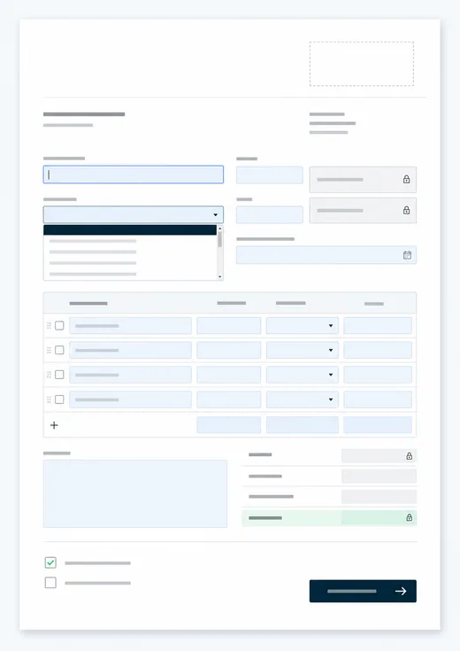 Bearbeitbares PDF am Bildschirm