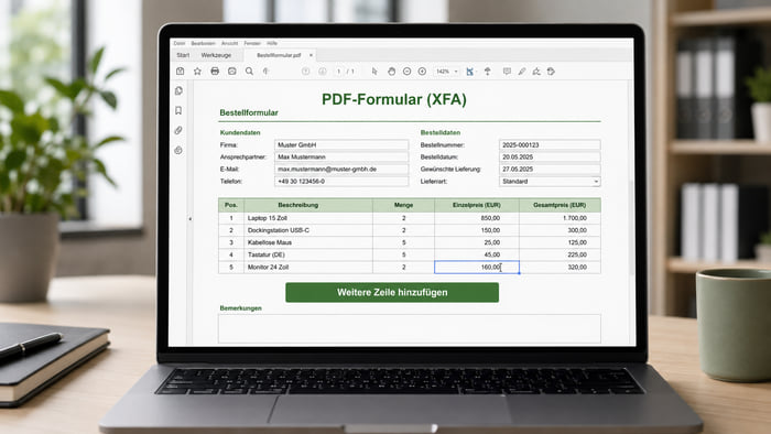 XFA-Formulare