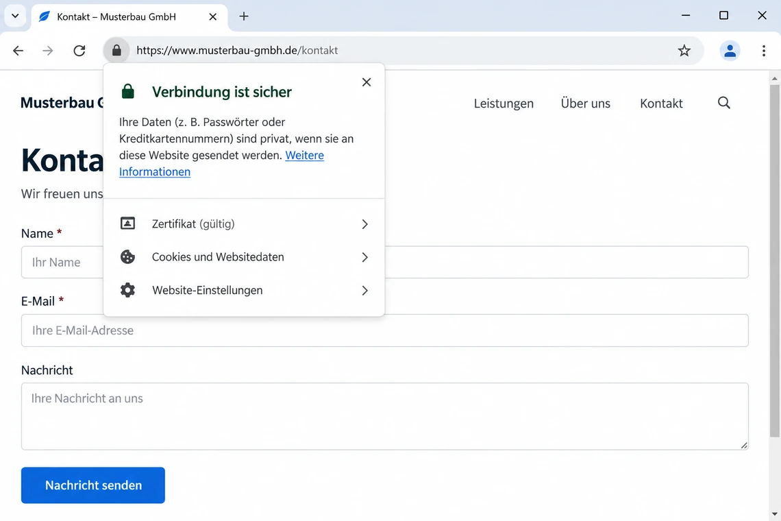 Webformulare im Betrieb