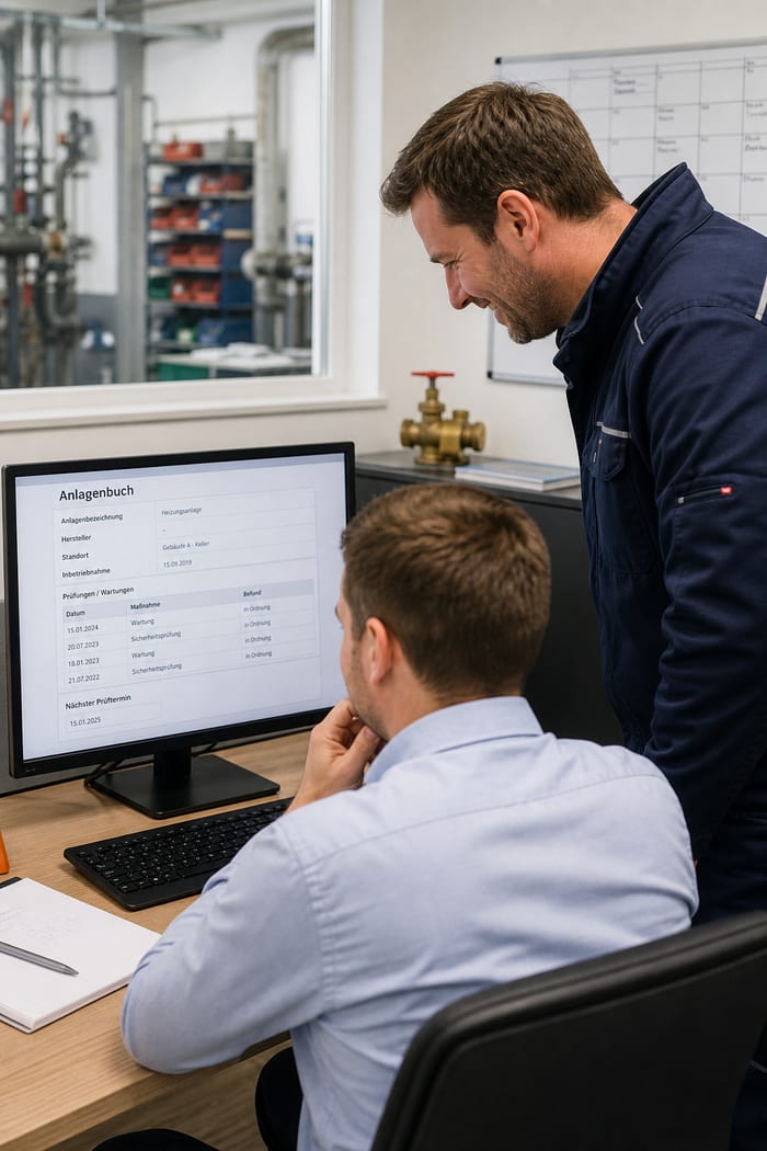 Digitalisierung des Anlagenbuchs
