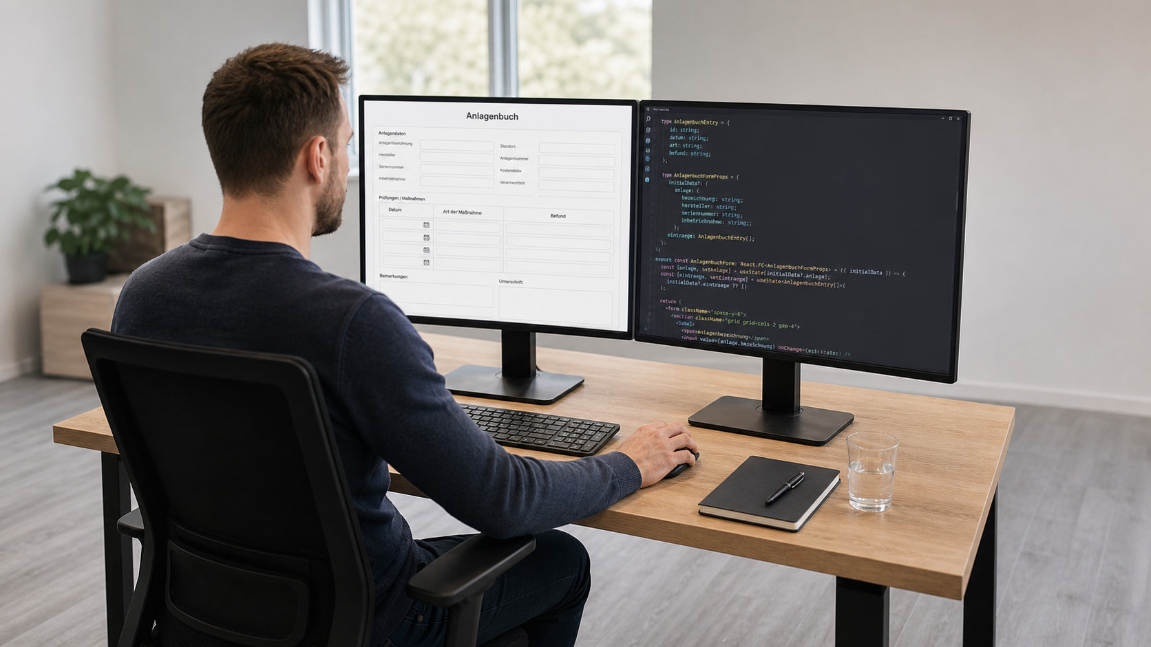 Anlagenbuch mit Formilo programmieren lassen