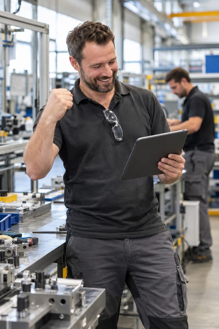 Arbeitsanweisung individuell umgesetzt
