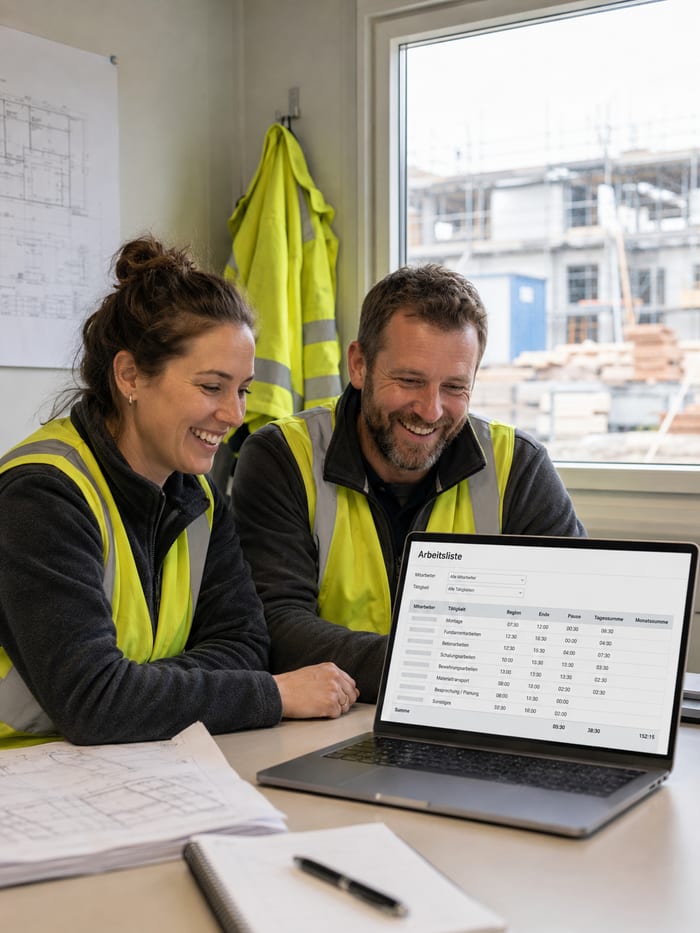 Digitalisierung der Arbeitsliste