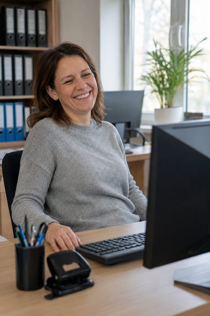 Arbeitszeit-Vorlage individuell umgesetzt