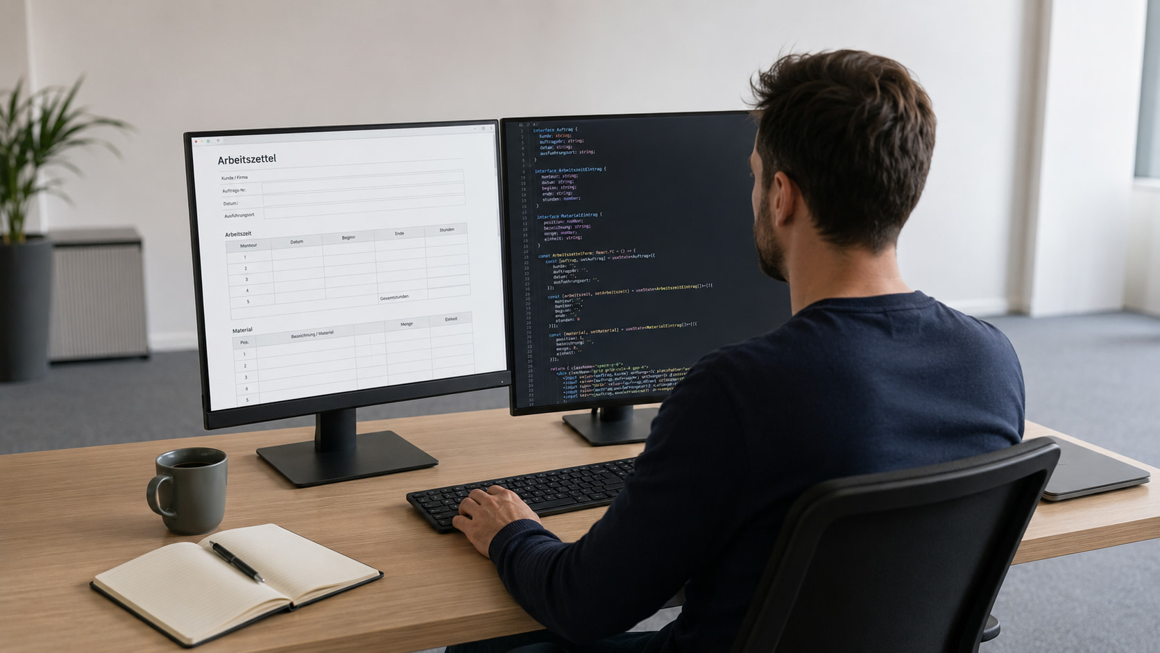 Arbeitszettel mit Formilo programmieren lassen