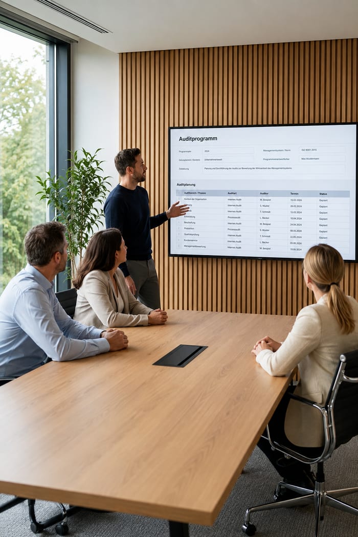 Beratung zur Audit-Vorlage