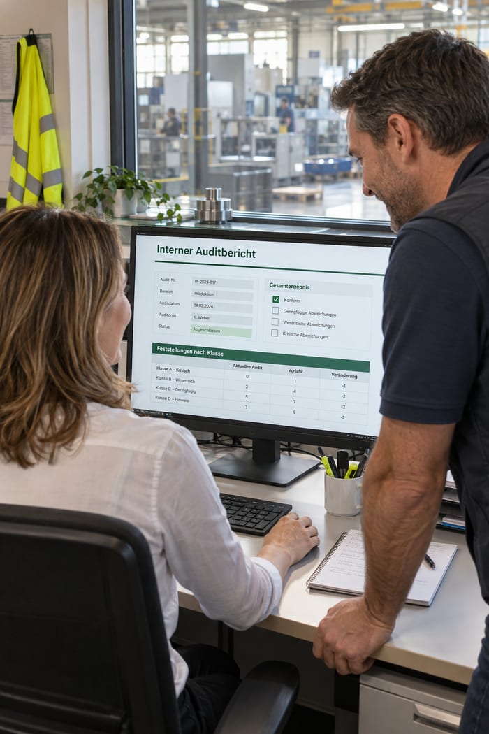 Digitalisierung des Auditberichts