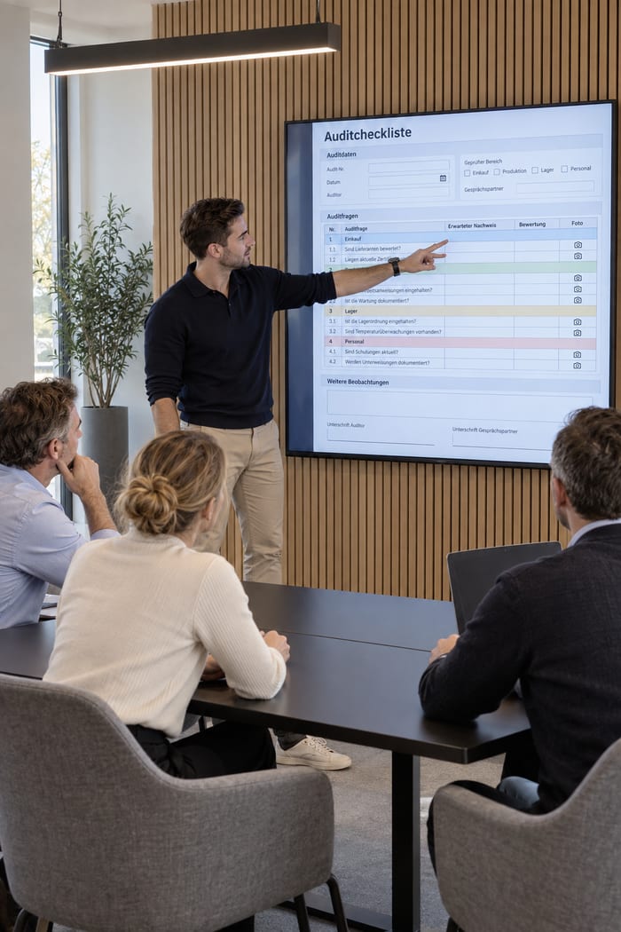 Beratung zur Auditcheckliste