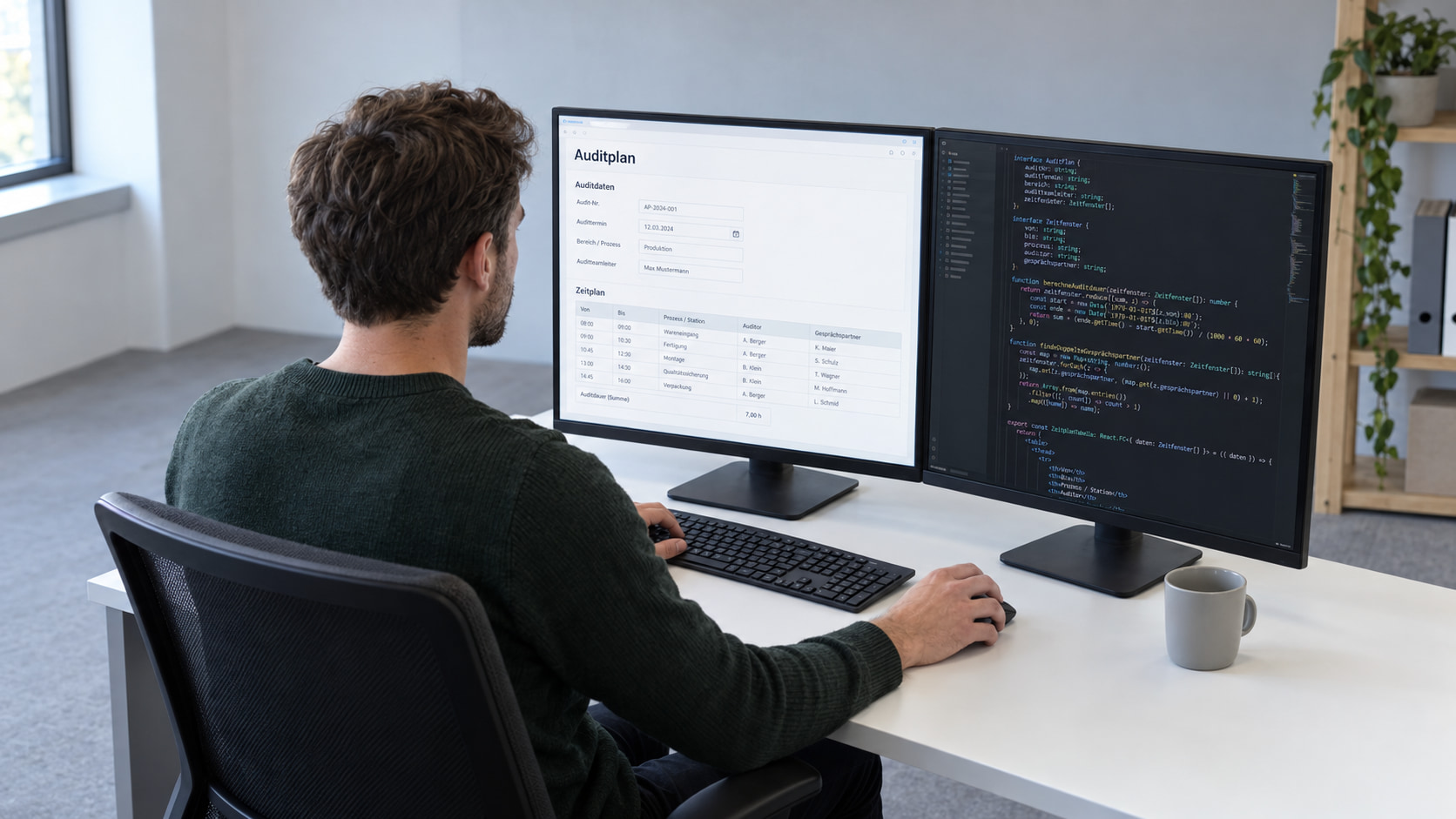 Auditplan mit Formilo programmieren lassen