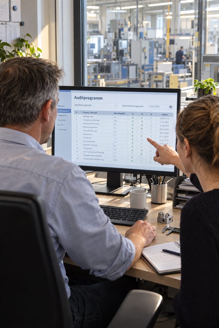 Digitalisierung des Auditprogramms