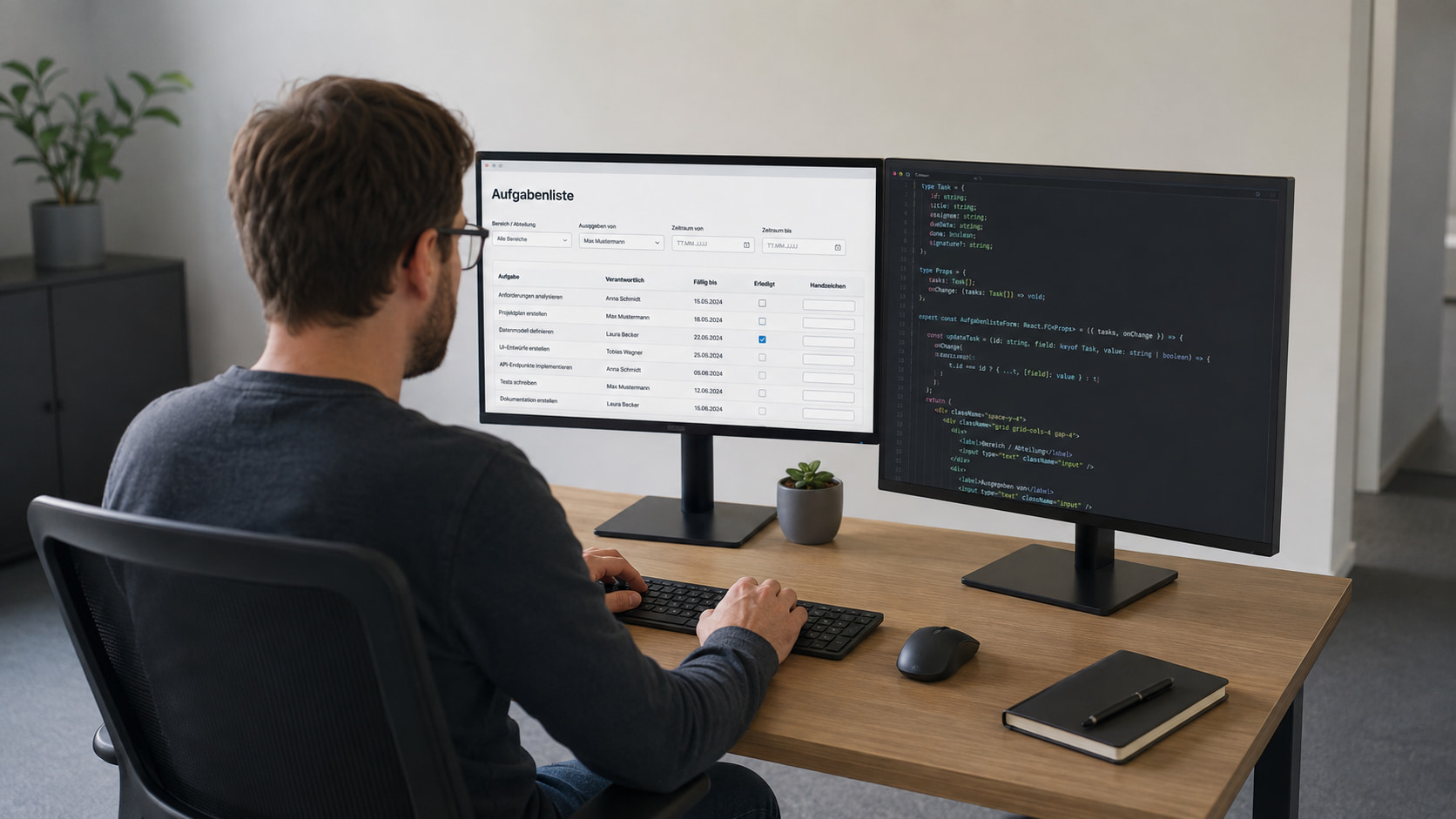 Aufgabenliste mit Formilo programmieren lassen