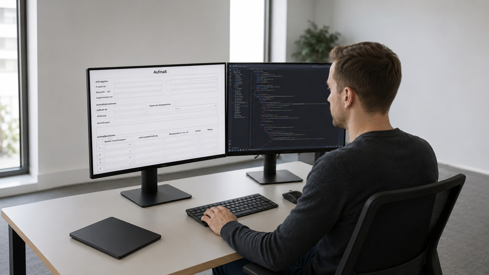 Aufmaß-Vordruck mit Formilo programmieren lassen