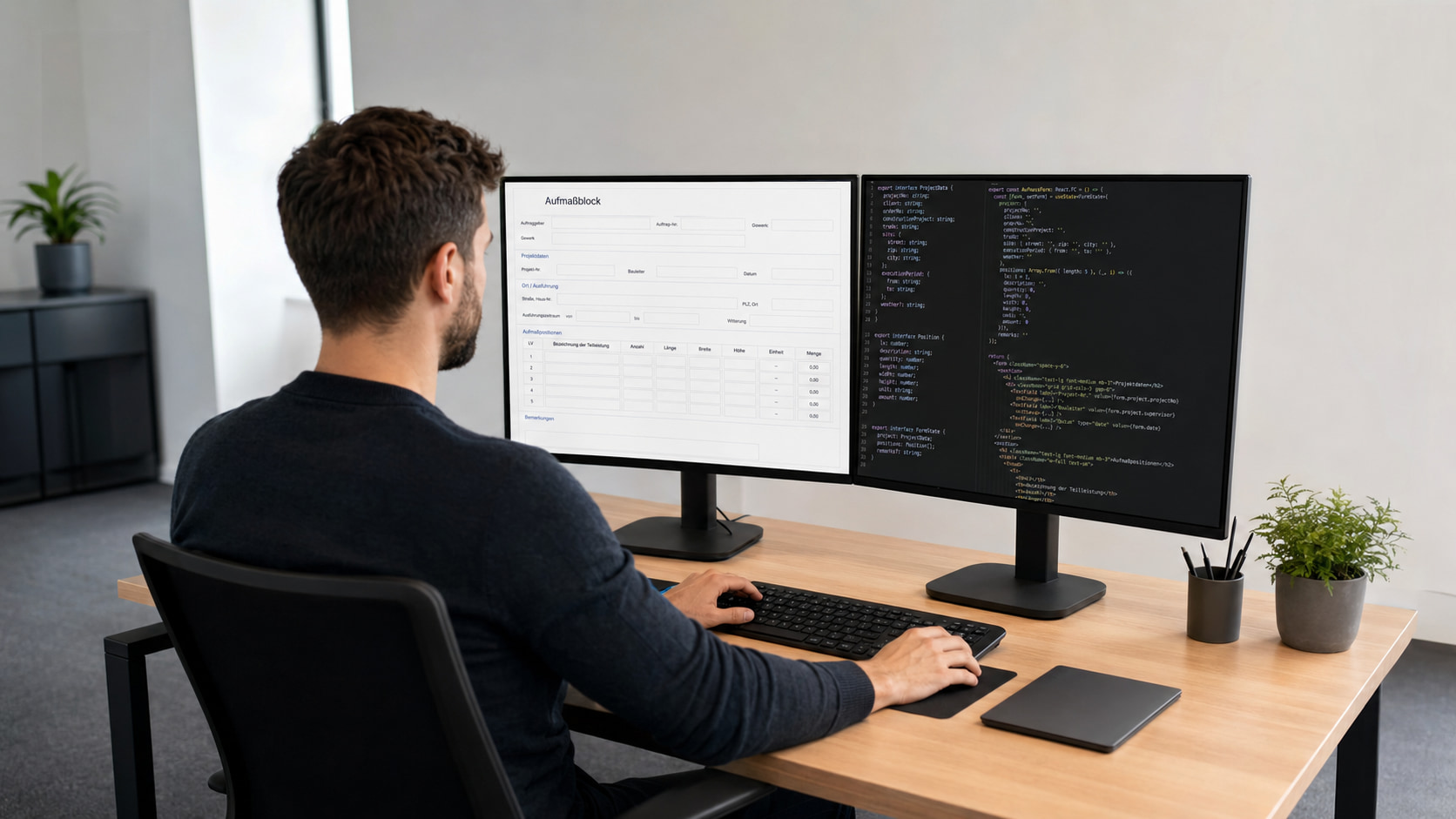 Aufmaßblock mit Formilo programmieren lassen