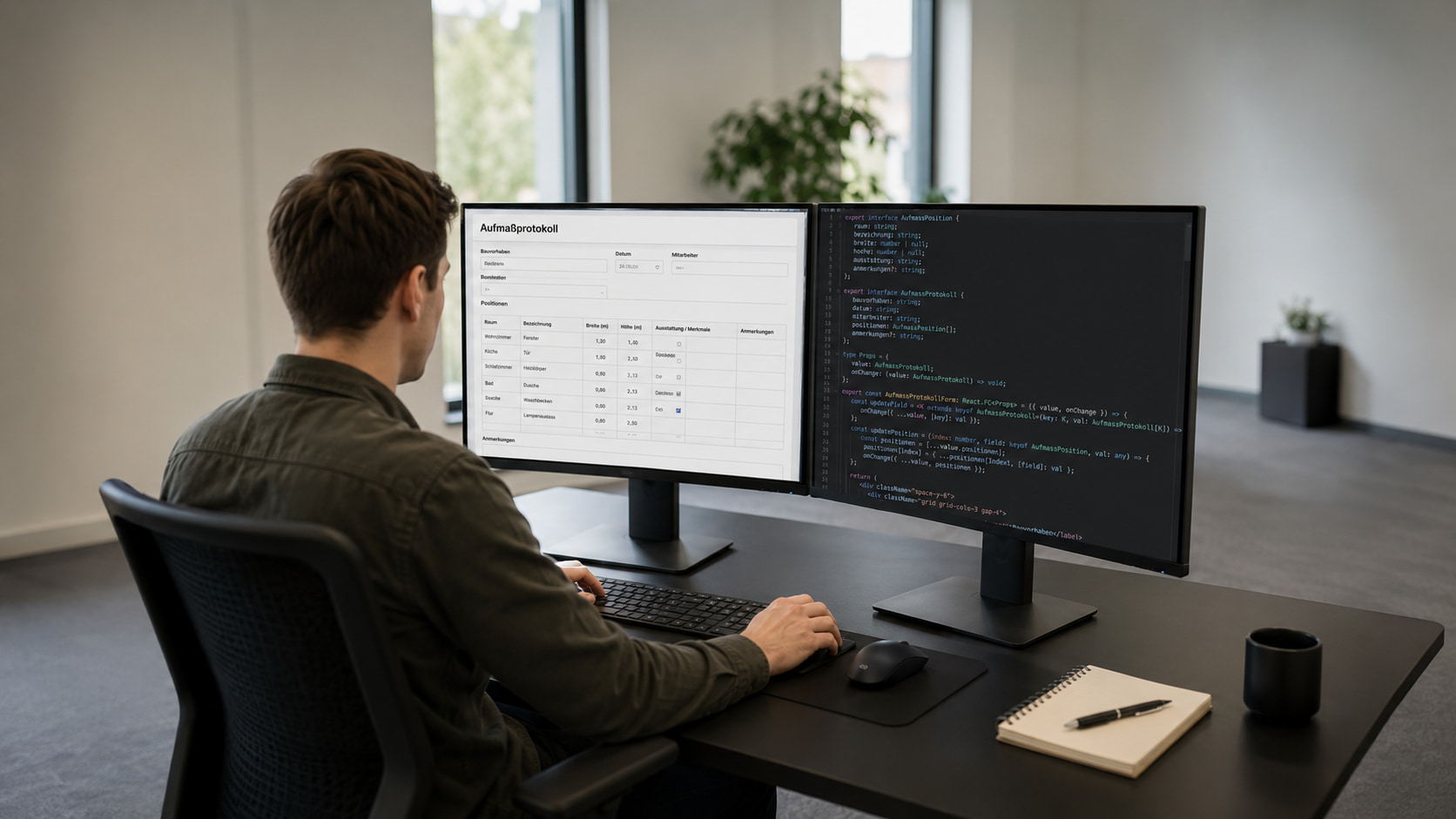 Aufmaßprotokoll mit Formilo programmieren lassen