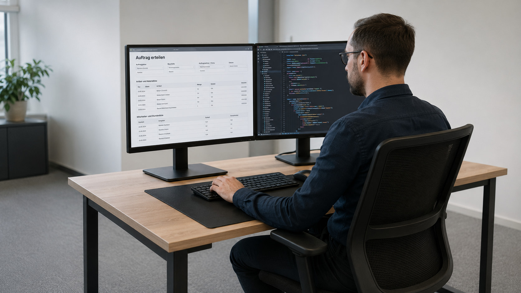 Auftrag erteilen mit Formilo programmieren lassen