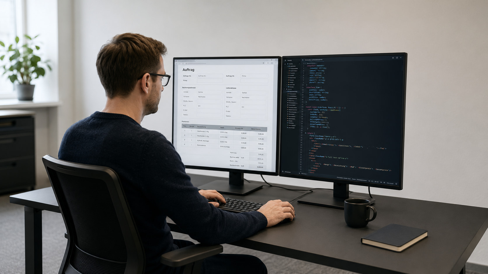 Auftrag schreiben mit Formilo programmieren lassen
