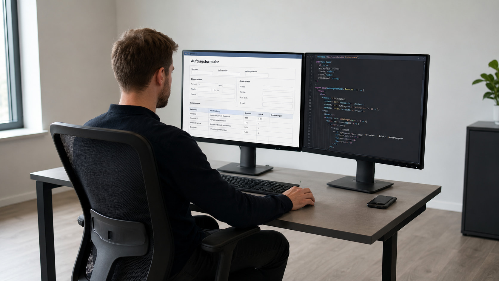 Auftrags-Vordruck mit Formilo programmieren lassen