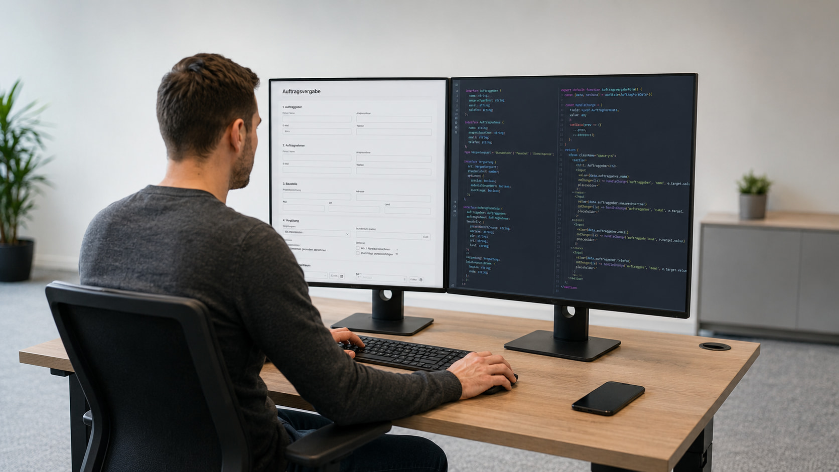 Auftragsvergabe mit Formilo programmieren lassen