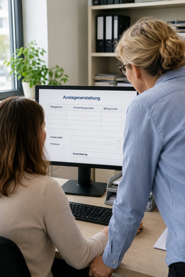 Digitalisierung der Auslagenerstattung
