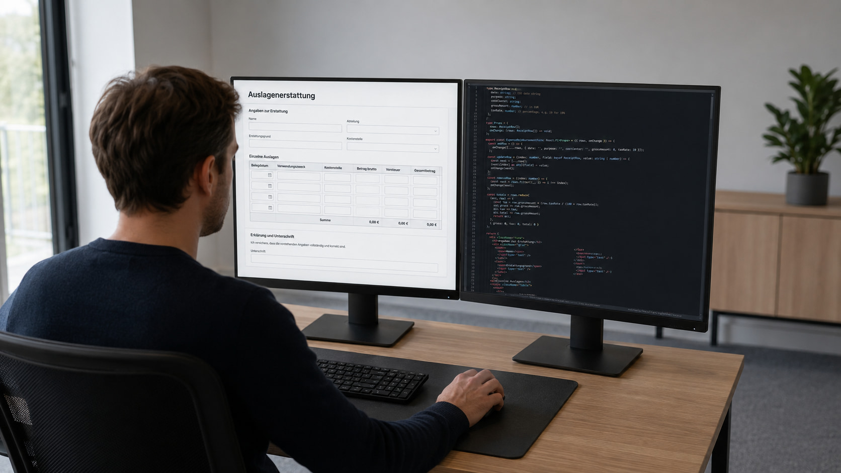 Auslagenerstattung mit Formilo programmieren lassen