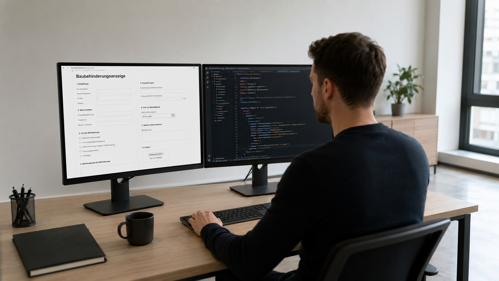 Baubehinderung mit Formilo programmieren lassen