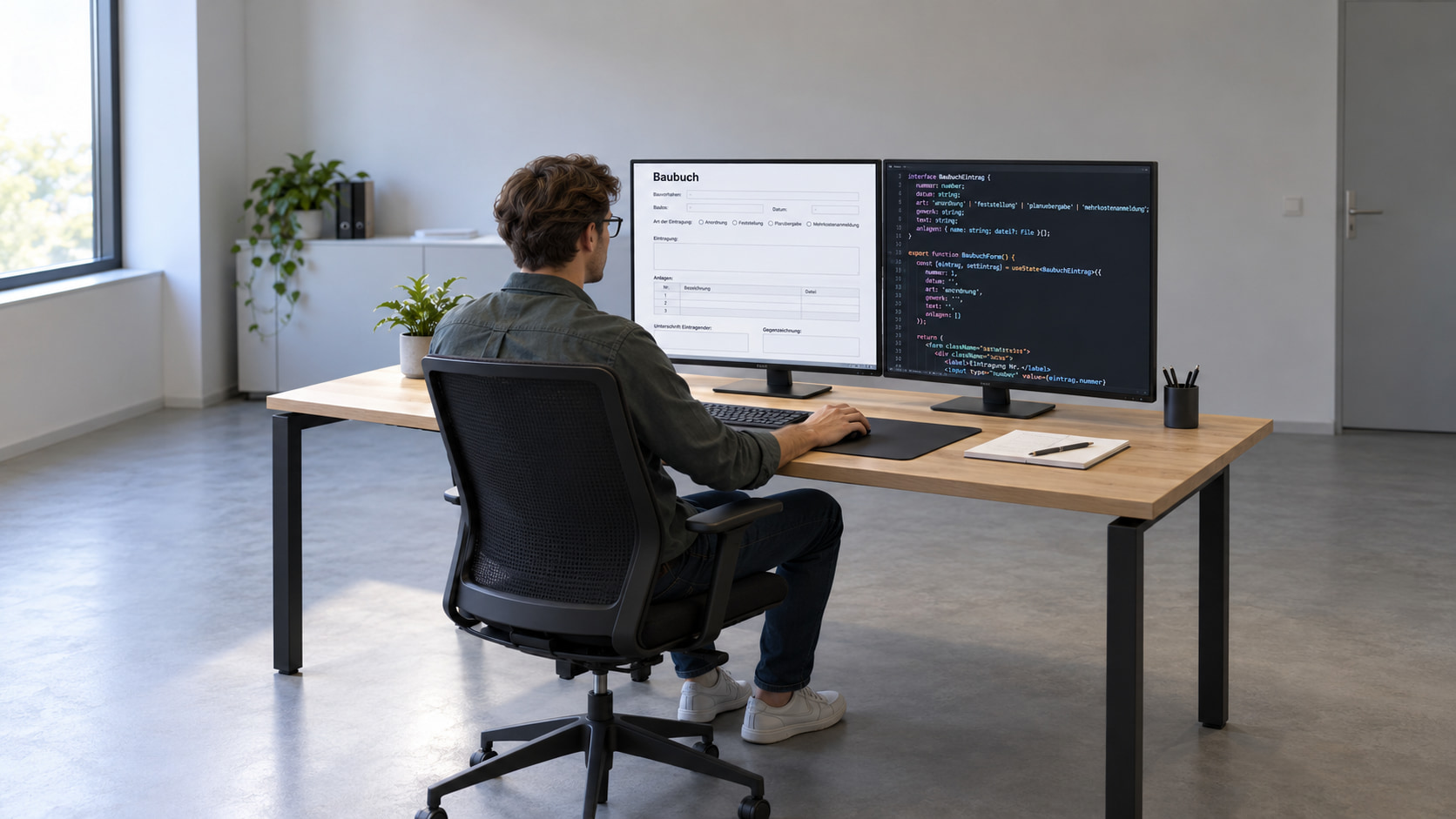 Baubuch mit Formilo programmieren lassen