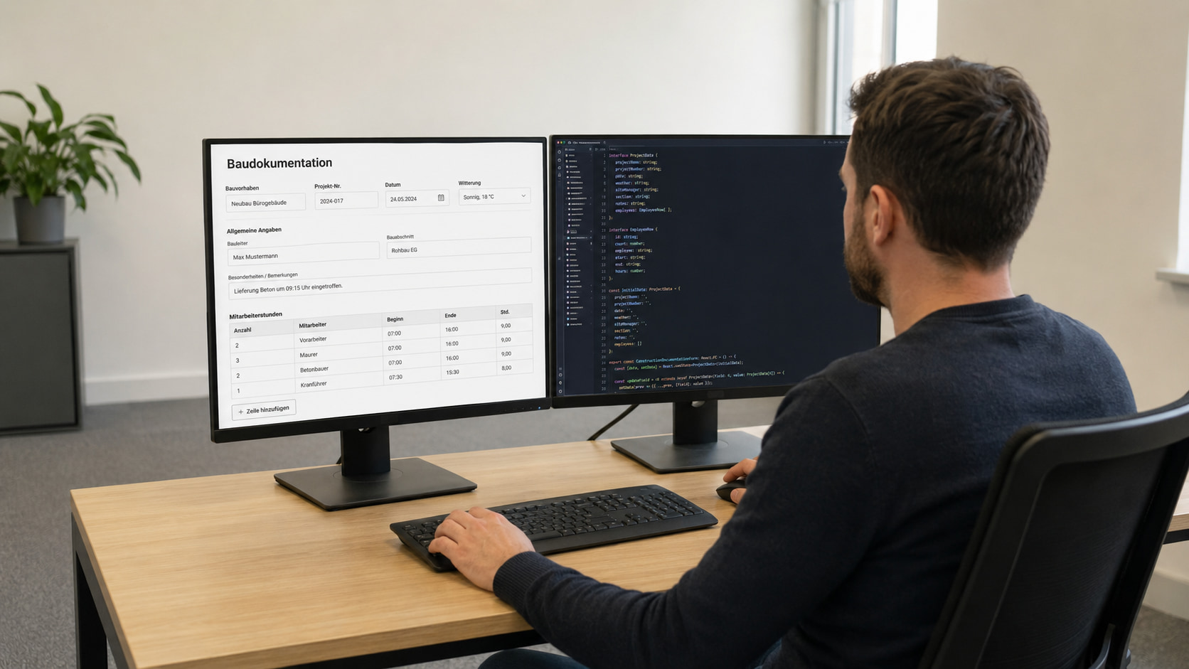 Baudokumentation mit Formilo programmieren lassen