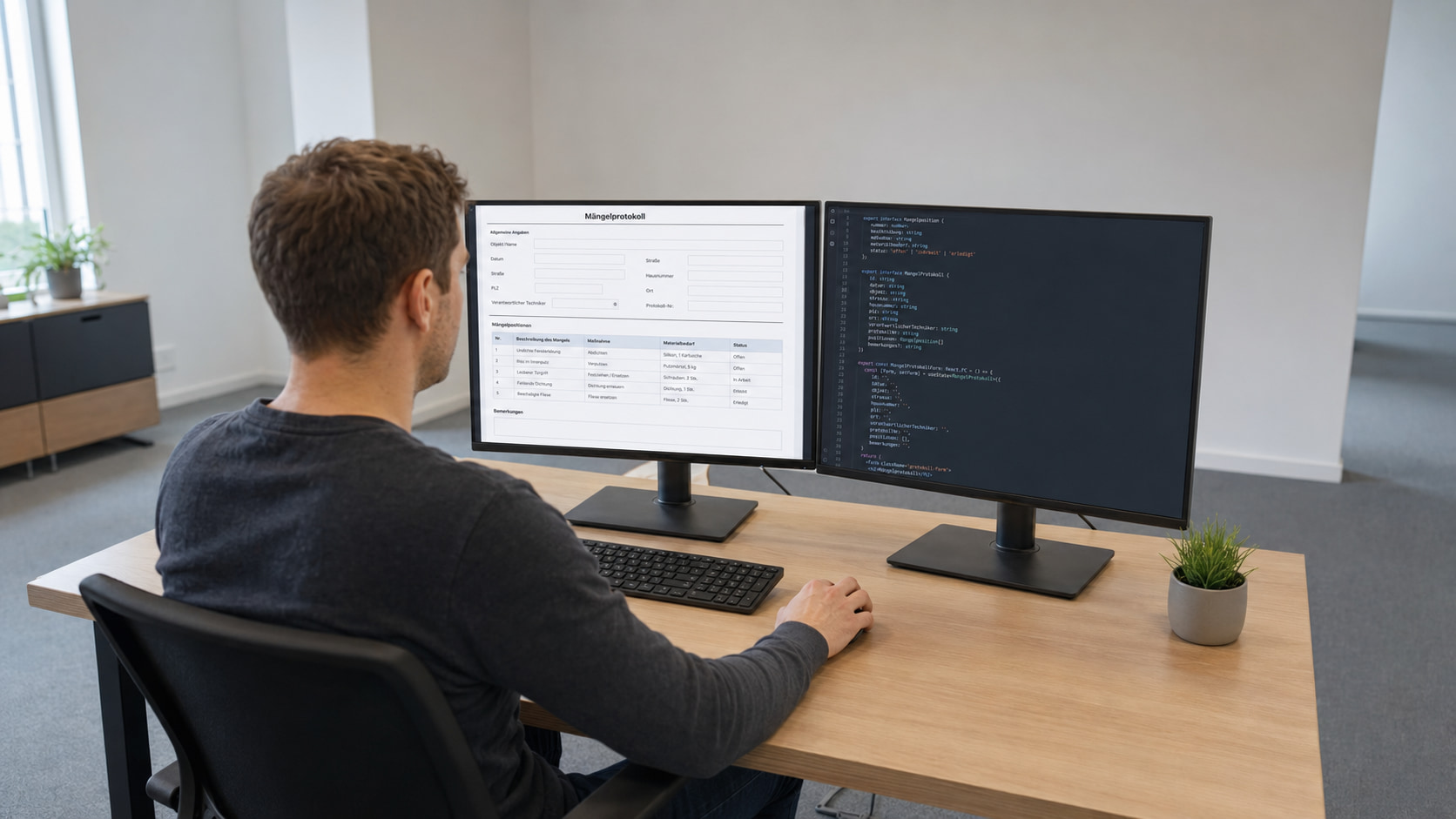 Baumängel-Doku mit Formilo programmieren lassen