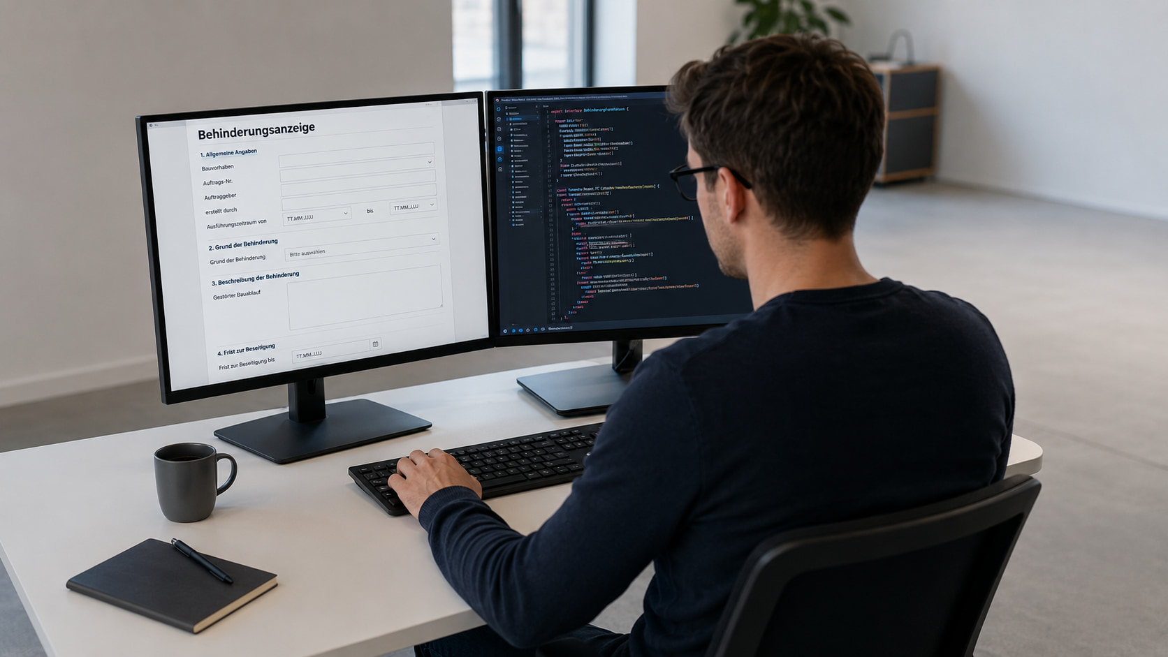 Behinderungsanzeige mit Formilo programmieren lassen