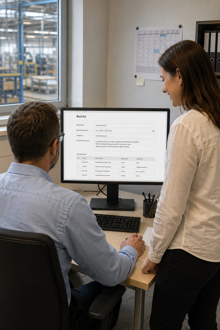 Digitalisierung des Berichtswesens