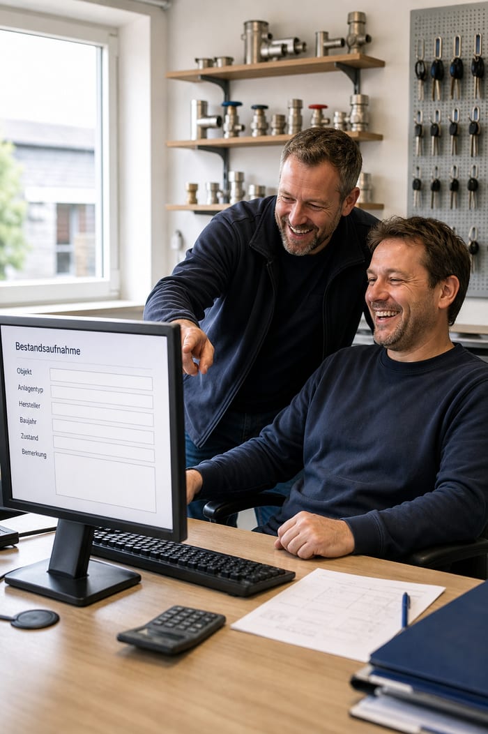 Digitalisierung der Bestandsaufnahme