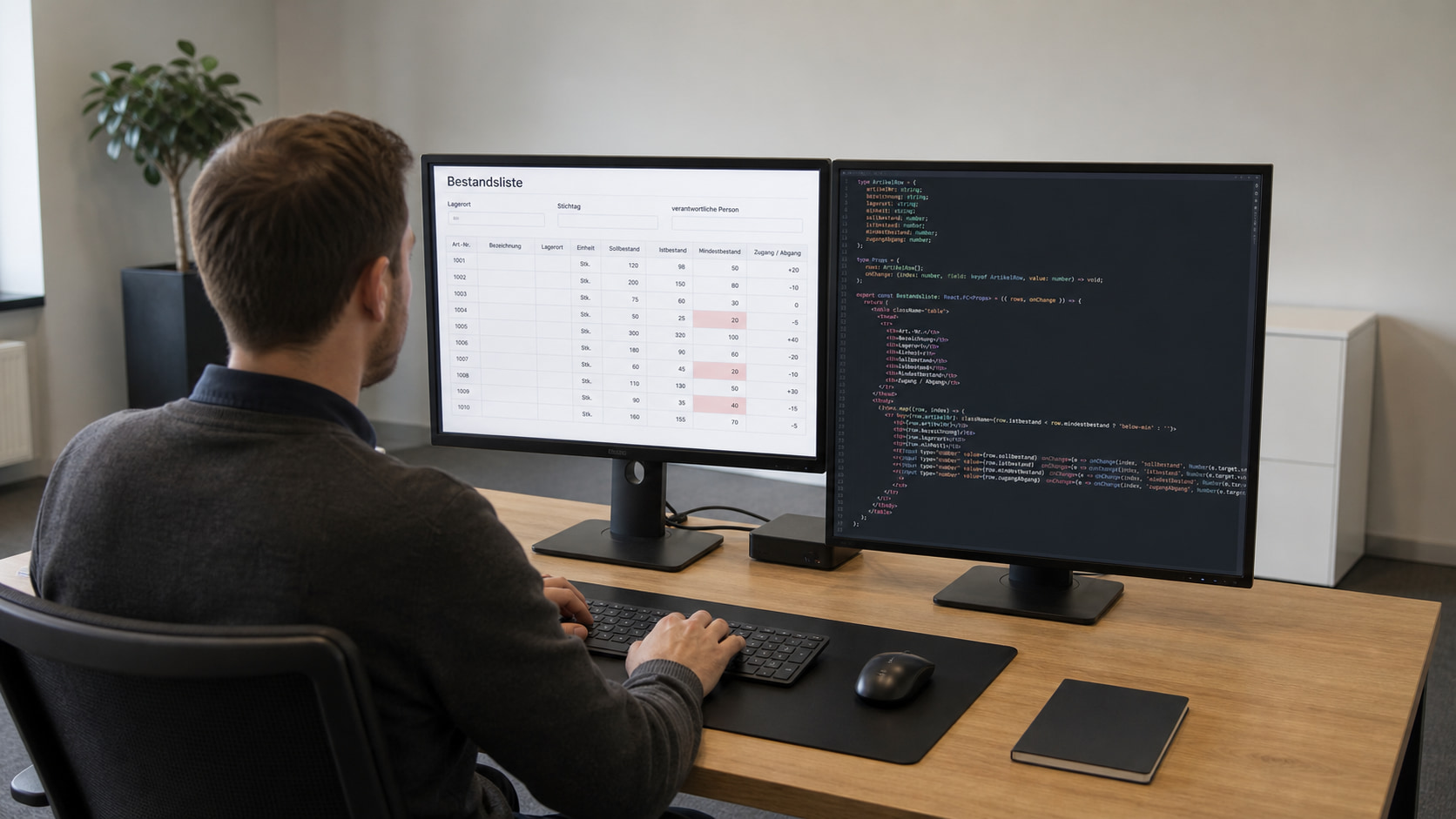 Bestandsliste mit Formilo programmieren lassen