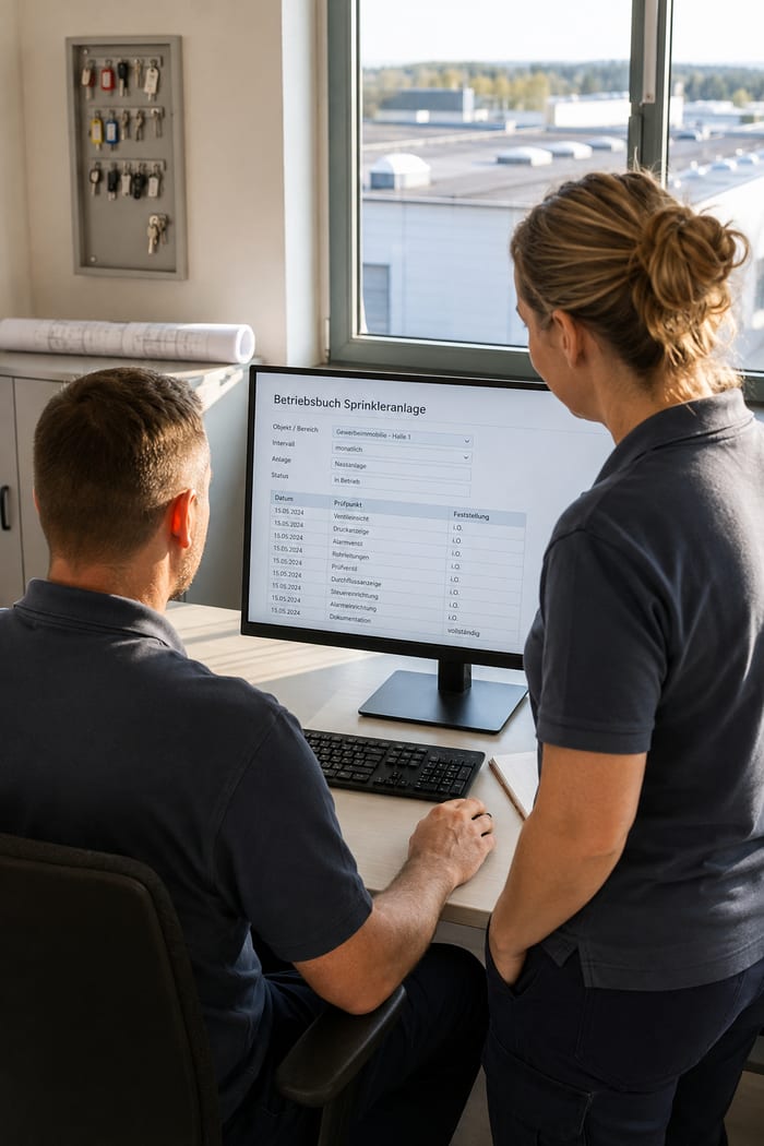 Digitalisierung des Betriebsbuchs