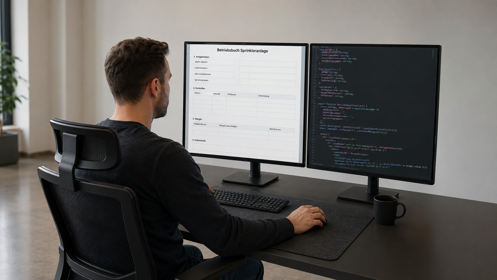 Betriebsbuch mit Formilo programmieren lassen
