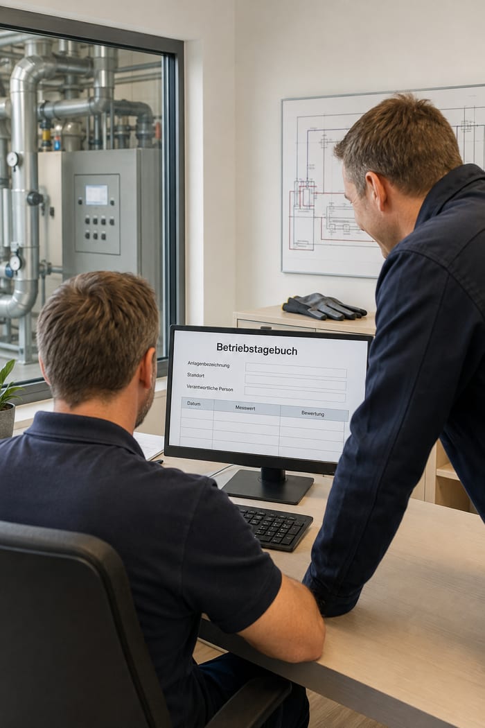 Digitalisierung des Betriebstagebuchs