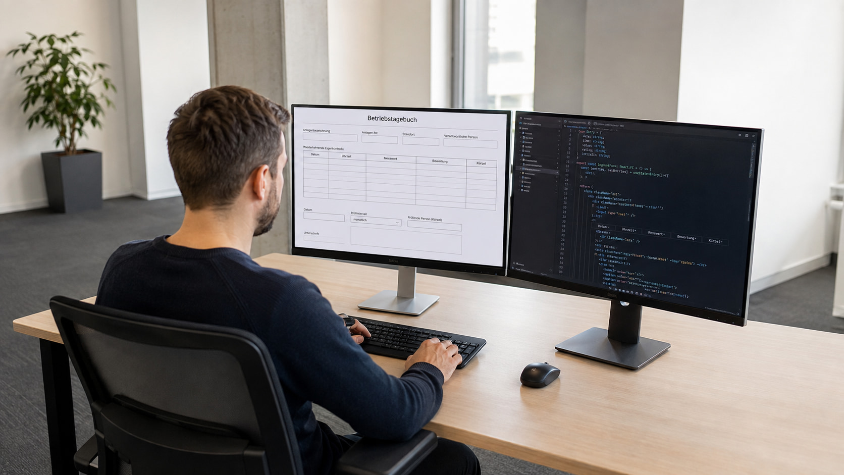Betriebstagebuch mit Formilo programmieren lassen