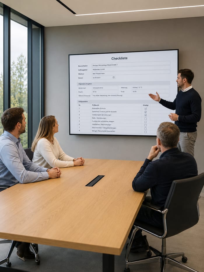 Beratung zur Checkliste