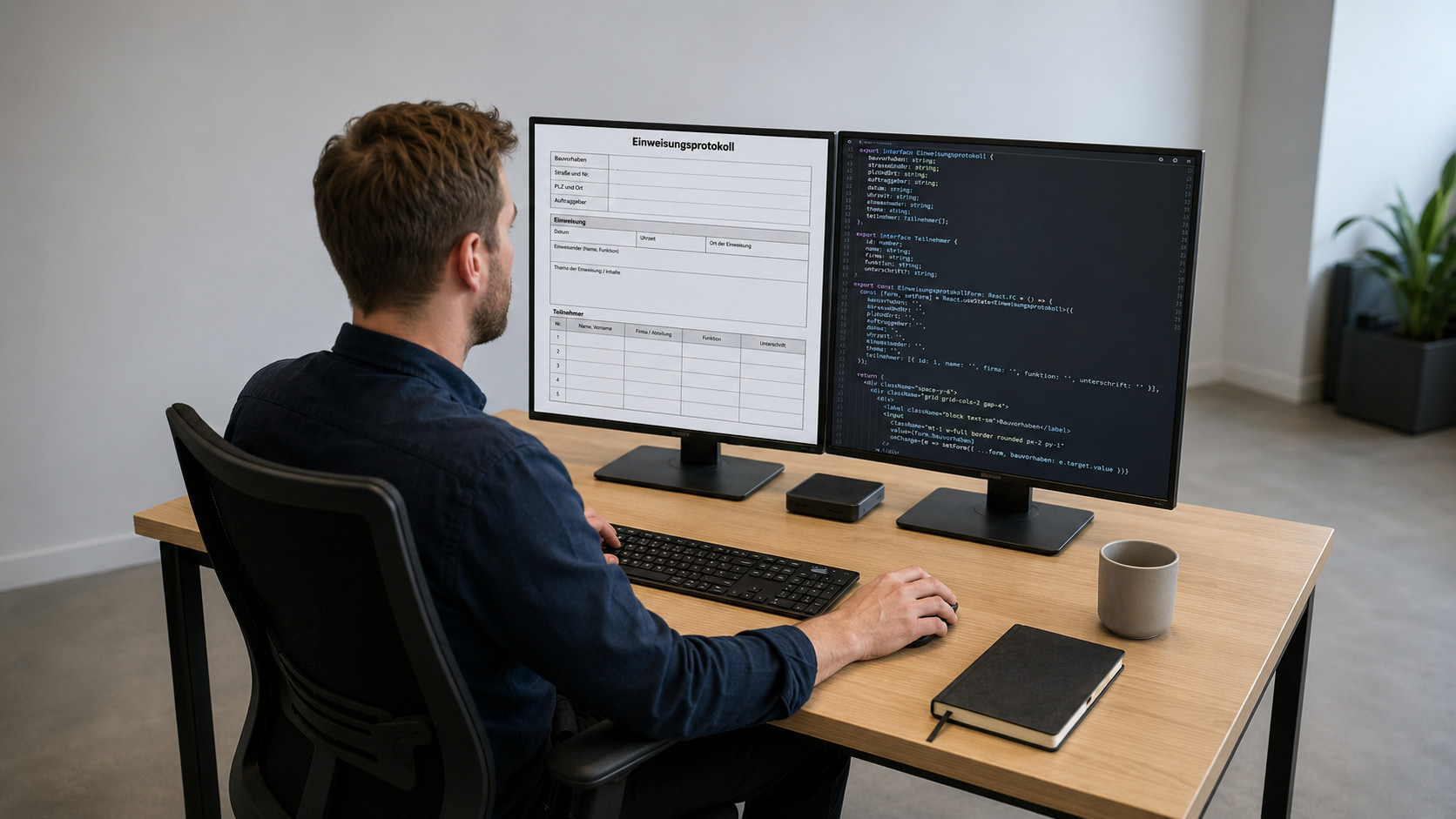 Einweisungsprotokoll mit Formilo programmieren lassen