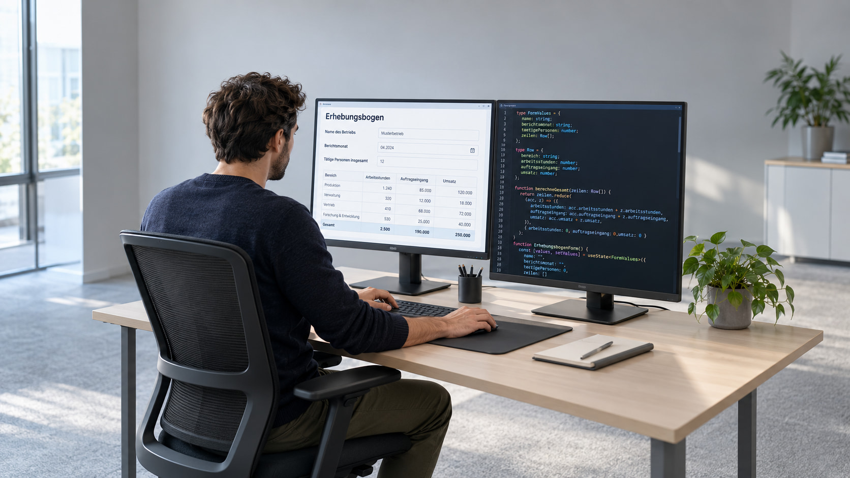 Erhebungsbogen mit Formilo programmieren lassen