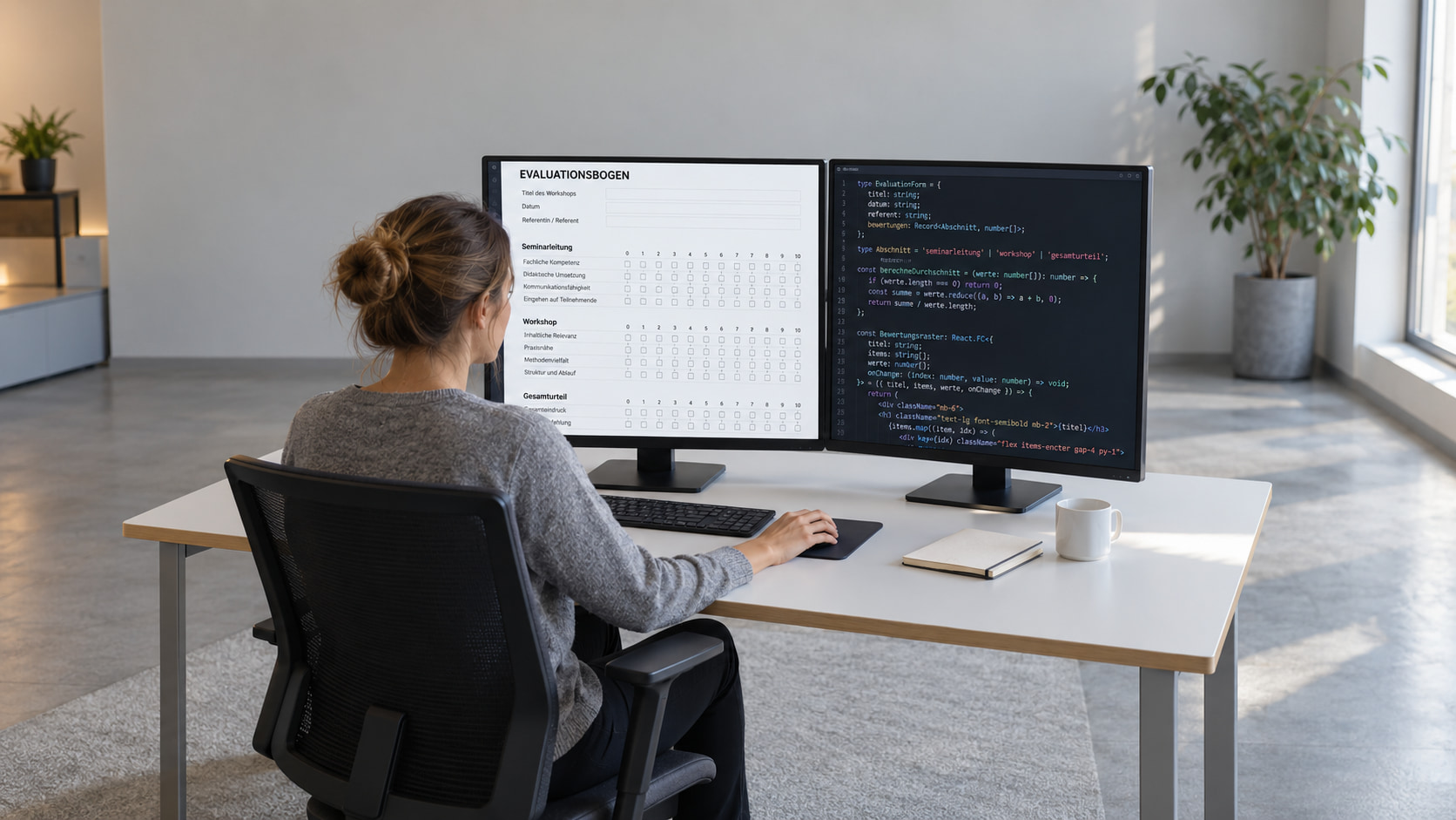 Evaluationsbogen mit Formilo programmieren lassen