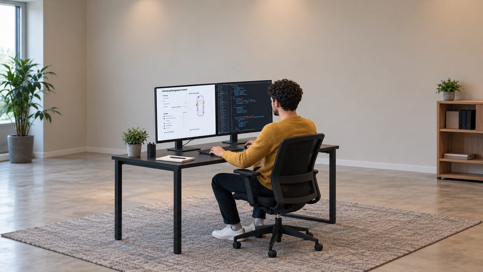 Fahrzeugübergabeprotokoll mit Formilo programmieren lassen