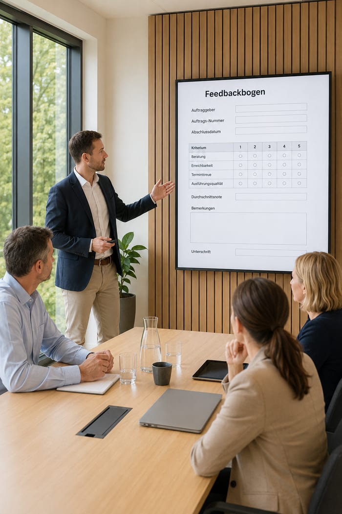 Beratung zum Feedbackbogen