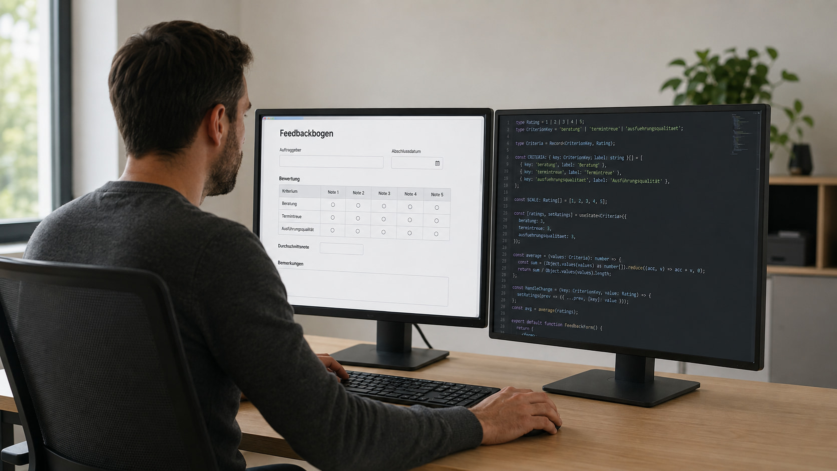 Feedbackbogen mit Formilo programmieren lassen