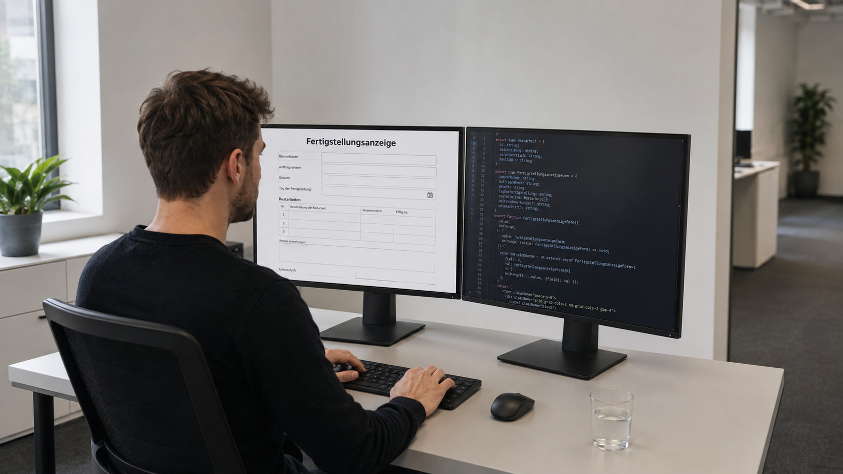 Fertigstellungsanzeige mit Formilo programmieren lassen