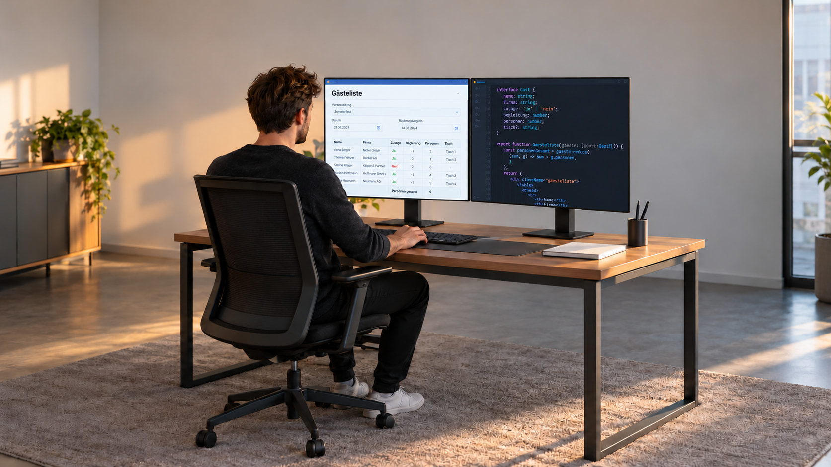 Gästeliste mit Formilo programmieren lassen