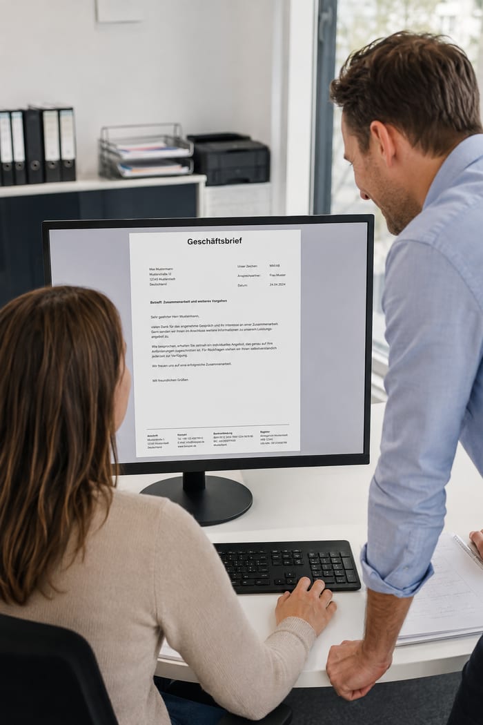 Digitalisierung des Geschäftsbriefs