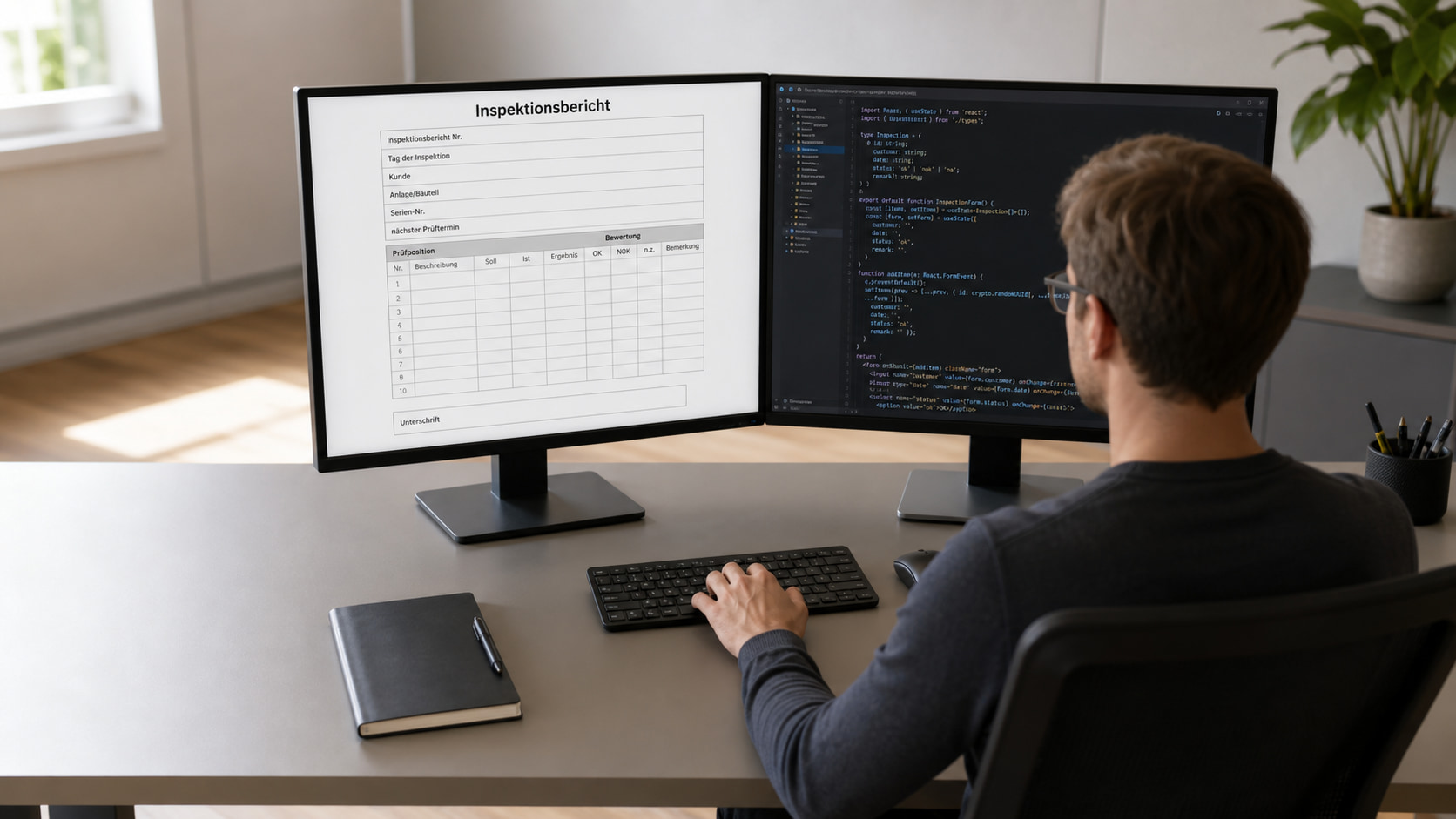 Inspektionsbericht mit Formilo programmieren lassen