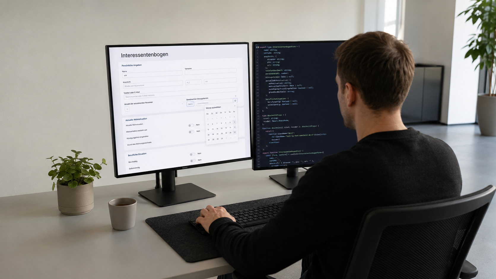 Interessentenbogen mit Formilo programmieren lassen